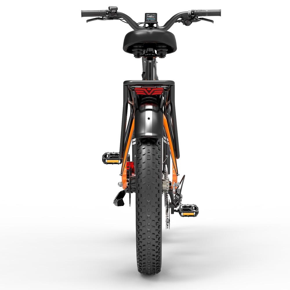 Elektrické kolo Terénní DuKawey DM530 26" Tlusté pneumatiky 1000W Elektrické kolo pro dospělé 52V 20AH Hydraulická brzda Max. zatížení 150 kg