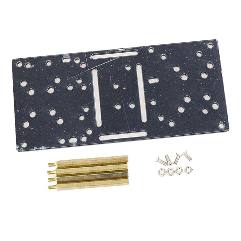 2 Wheel Car Chassis DIY Acrylic Plate Panel