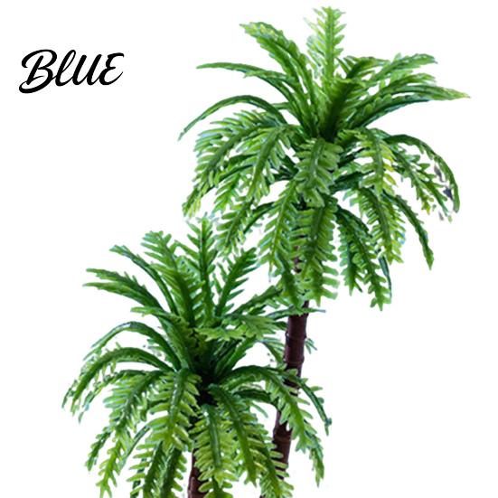 Micro Landscape Ornaments Detailed Garden Miniature Boat/Chair/Umbrella/Palm Decoration Ornaments Beach Tree/Swimming Ring Accessories for