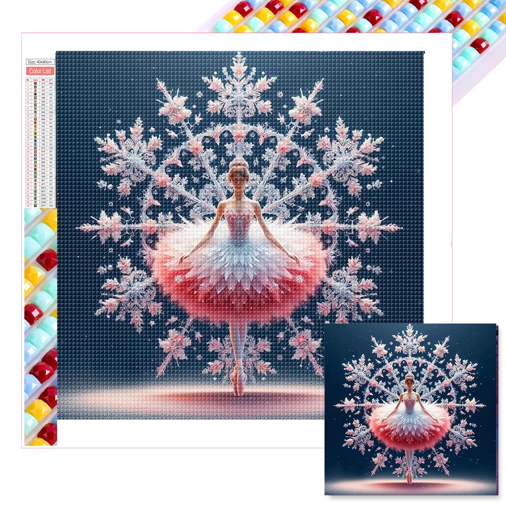 5D DIY Plné čtvercové vrtání Diamantová malba Dívka Sada pro domácí dekoraci Umění