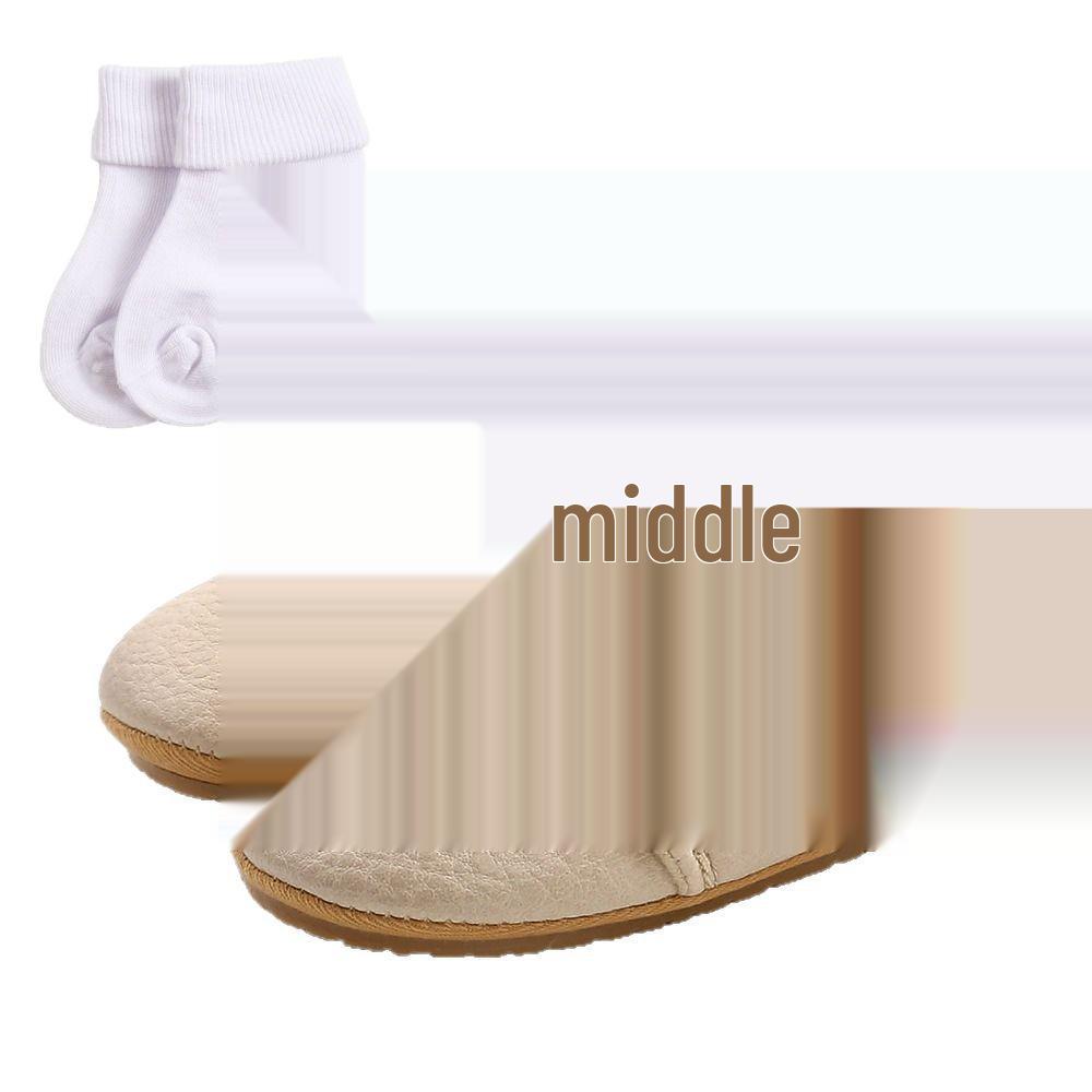 Spring & Autumn Soft Sole Baby Shoes for Boys & Girls - TPR Walker, Little Wave Design, Multiple Colors