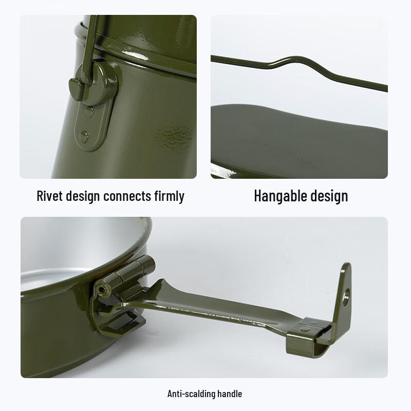 Aluminum Outdoor Camping Mess Kit