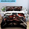 1PC Assass Warrior 3pcs Bedding,Including 1pc Duvet Cover And 2pcs Pillowcases Perfect for Christmas,Ideal for Bedroom, Dormitory