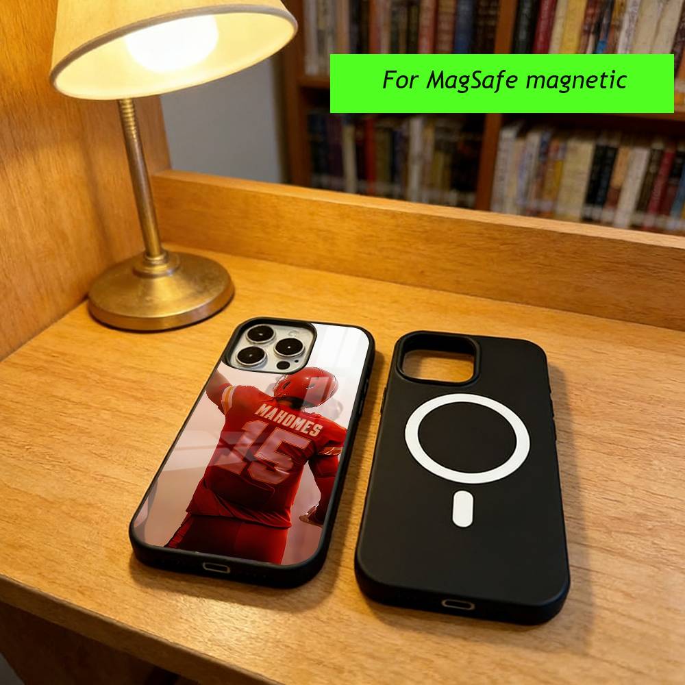 Patrick Mahomes Phone Case For iPhone17,16,15,14,13,12,11 Plus,Pro Magnetic For Magsafe Wireless Charging