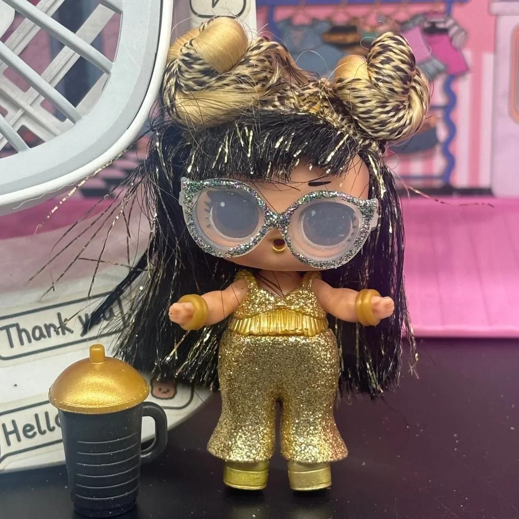 8CM LOL Doll Collectible Girl DIY Toy Doll Set Includes Doll Clothes, Shoes and Accessories Children's Birthday Gift