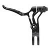 1 Pair Bicycle Brake Lever Hollow Aluminum Alloy 22.2mm Sensitive Black V Brake Handlebar for Folding Bick Road Bike