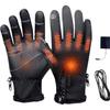 Heated Gloves - 3 Temperature Settings & Rechargeable Battery - Breathable Hand Warmers For, Typing, & Outdoor Work - Ideal for Cycling, Skiing, Hikin