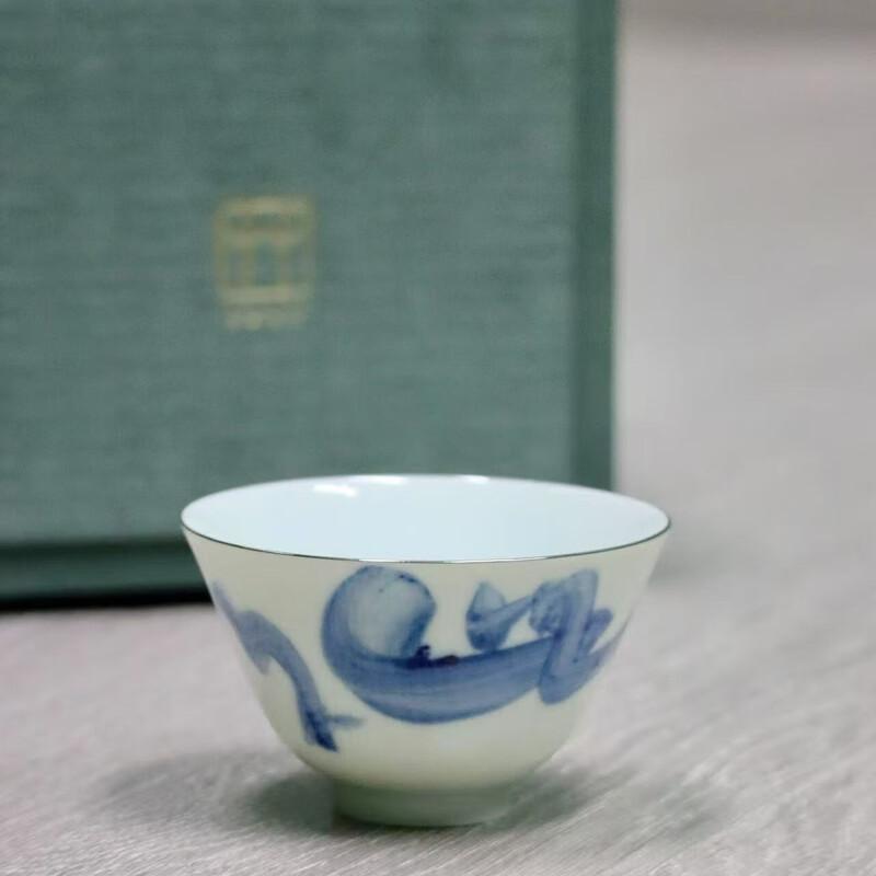 Hand-Painted Ceramic Tea Set