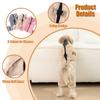 Winter Dog Clothes For Small Medium Dogs Warm Fleece Pet Jumpsuit Pajamas Yorkie Pug Nightshirt Onesie Boy Girls Puppy Overalls