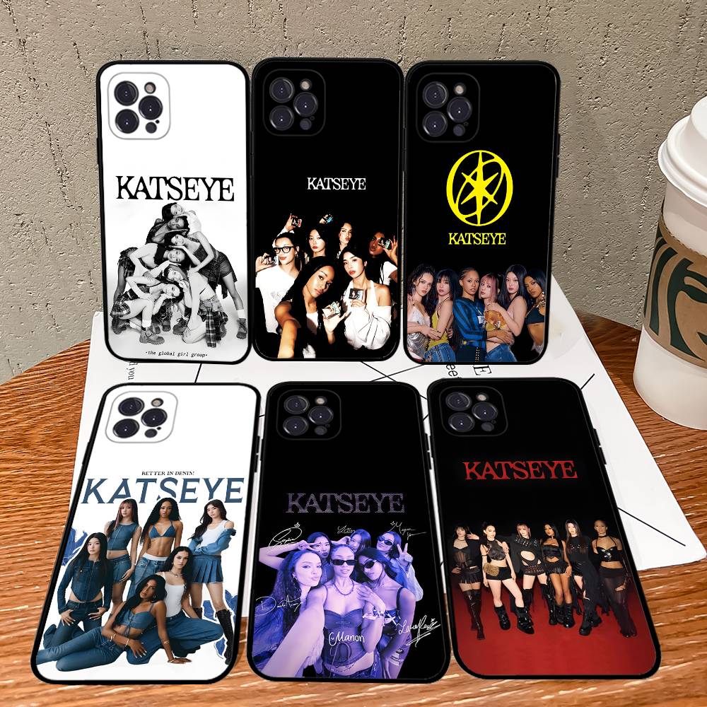 K-KATSEYE Music Phone Case For IPhone 16 17 Air 15 14 13 12 11 Pro Max 16E Plus Fundas
