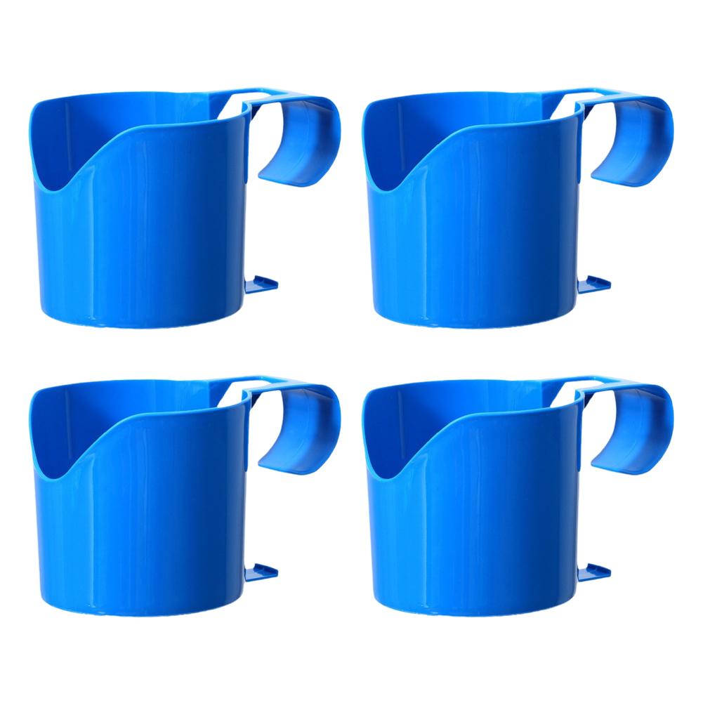 4Pack Pool Cup Holders Poolside Cup Holder For Above Strong Phone Cup Holder Beer Beverage Grou O5Y5
