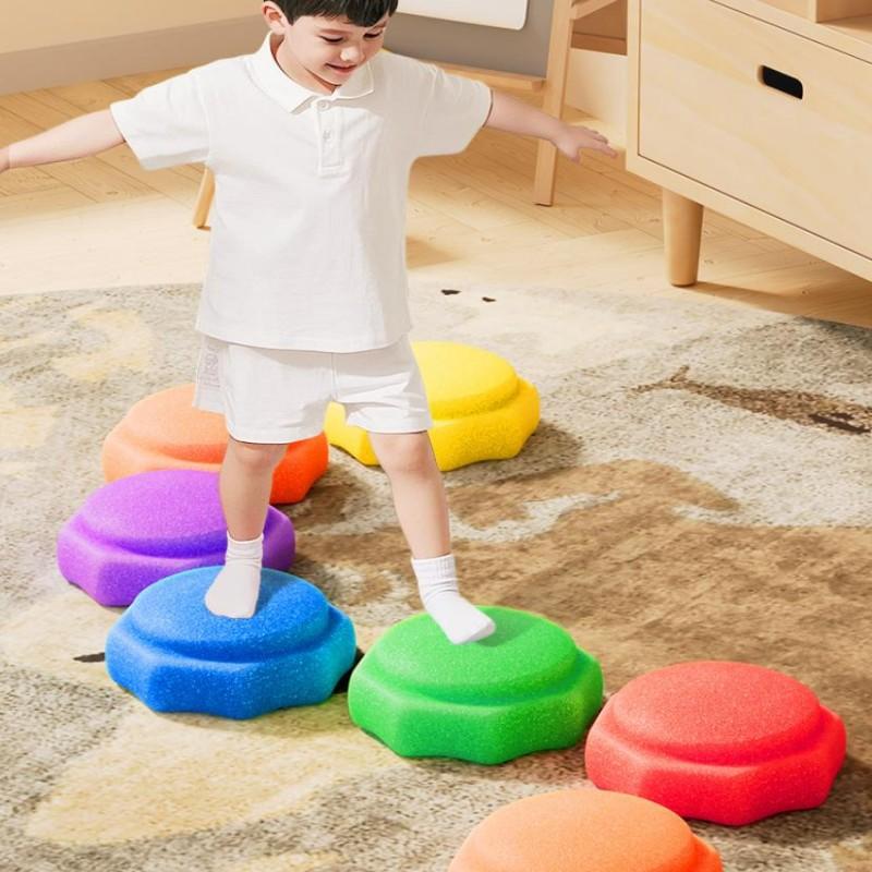 6Pcs EPP Balance Stepping Stones for Kids Sensory Balance Training Toy