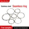 Stainless Steel Seamless O-Ring: Corrosion-Resistant Accessory for Handbags and Pet Gear