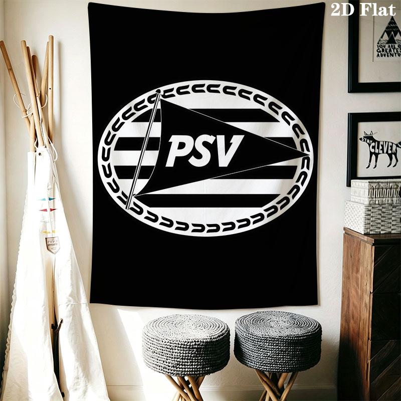 PSV Eindhoven Wall Hanging Printed Fabric Blanket Decorative Tapestries for Bedroom Living Room Home Decor