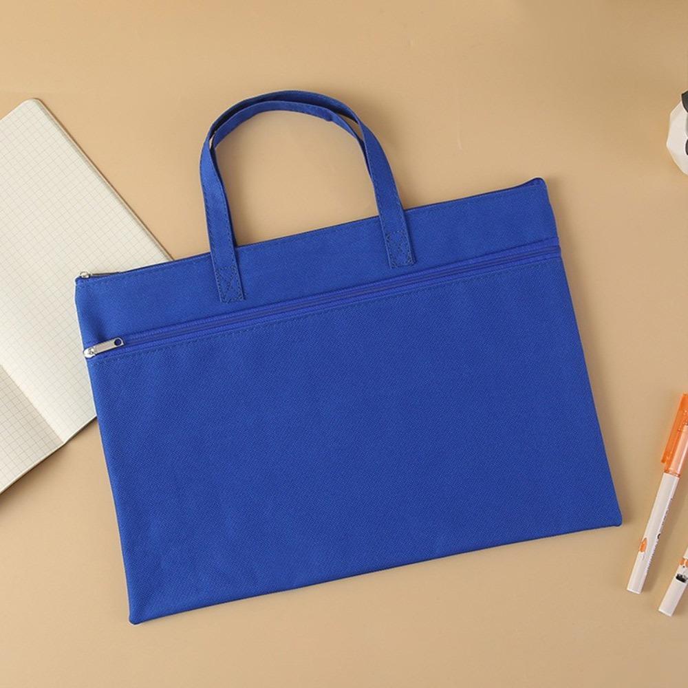Zipper File Bag Large Capacity File Folder Stationery Dustproof A4 Envelope Folder  School Office