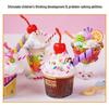 DIY Ice Cream Making Kit for Kids - Toy Food & Cake Simulation