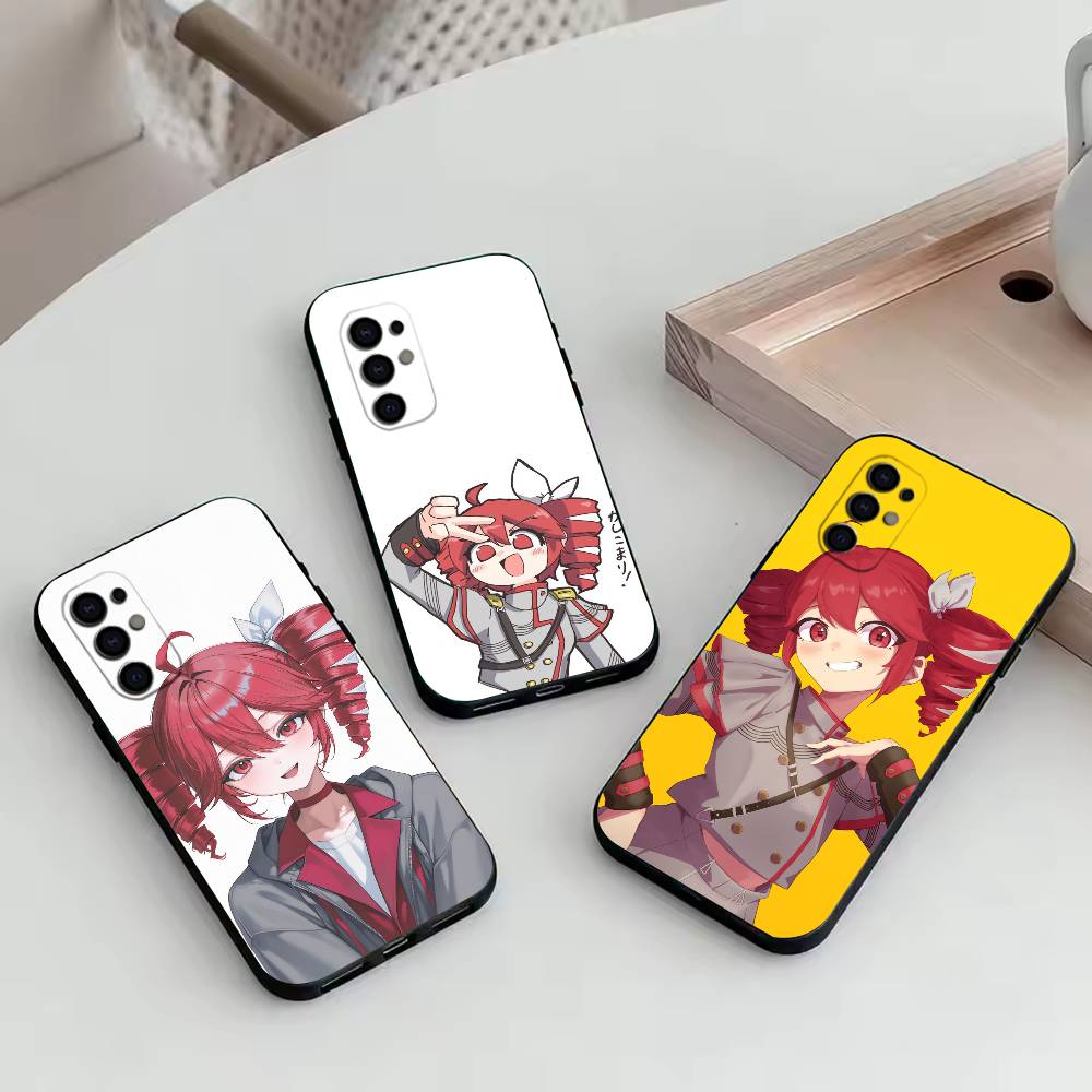 TM-Kasane Teto Get To Me Phone Case Black Silicone Soft For Samsung S25,S24,S21,S22,S23,S30,Ultra,S20,Plus,Fe,Lite