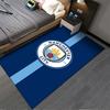 Manchester City Logo Area Rug for Fans Suitable for Use As an Anti-slip Game Mat for Living Room and Bedroom Sofas