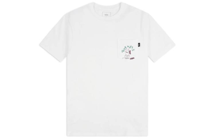 Vans Drop Shoulder Sleeve T Shirt Men s VN0A4MRBWHT1 M