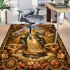 1PC Mary, Angels Non-Slip Floor Carpet Compatible for Office&Living Room&Bedroom&Dining Room - Flat - Weave Machine-S0362