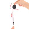 Retractable Key Chain Reel Badge Holder Retractor With Quick Release Spring Clip Fishing Accessories