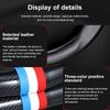 Car Steering Wheel Cover Breathable Anti Slip PU Leather Steering Cover For BMW Mini Cooper F54 F55 F56 R56 R60 SONE Roadster Clubman Coupe