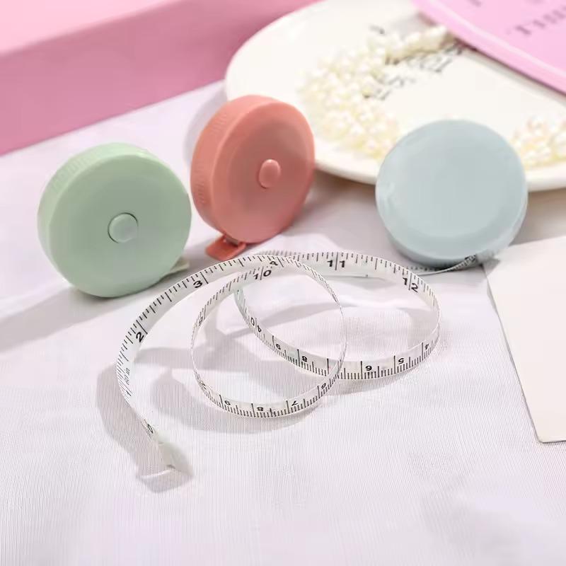 Soft Tape Double Sided Measuring Tape Measure Sewing Tailor Craft Centimeter Inch Portable Auto Retractable Measuring Tape