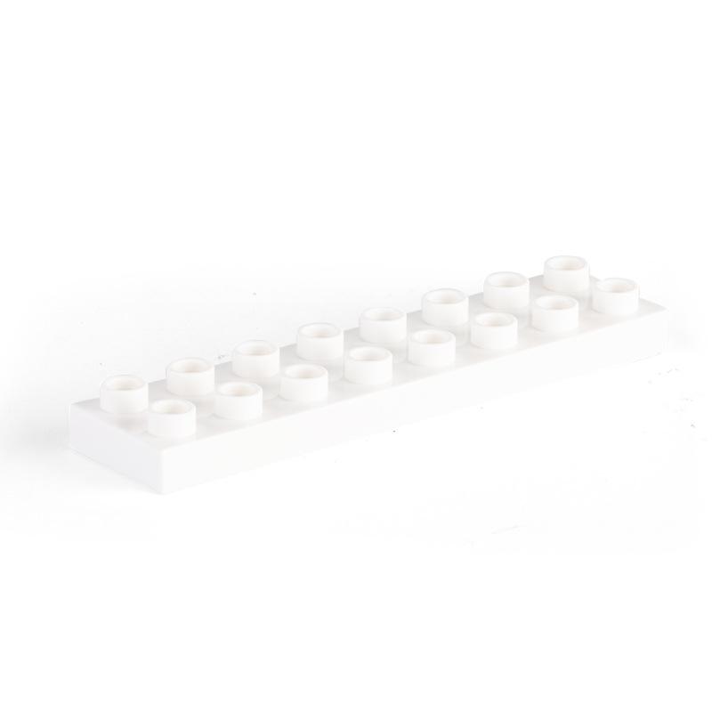 

big size Thin Brick 2x8 10pcs/lot DIY Classic Education Building Blocks Compatible With Large Bricks Toys For Children