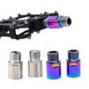 1 Pair Bike Pedal Extenders Bicycles Pedal Extension Bolts Spacers Extending Pedal Adapters Extended 20mm/ 0.79in
