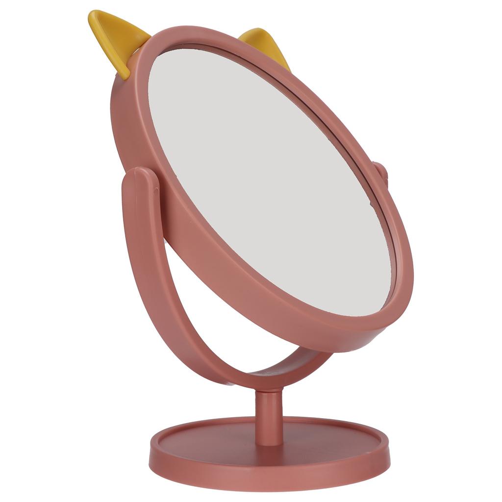 Schminkspiegel Verstellbar Klar Exquisit Flexibel Praktisch Niedlich Kleiner Spiegel für Zuhause Wohnheim Rosa
