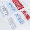 3PCS Retractable Gel Pen for Writing Note Taking Journaling Quick Drying Gel Inks Pen 0.5MM Tip Office School Supplies