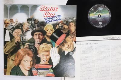 LP-Platte STATUS QUO  Whatever You Want RJ7631 VERTIGO 1979 Japan Rock Gebraucht
