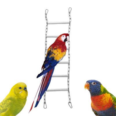 Bird Ladder Bridge Cage Accessories Parrot Playstand Climbing for Bluebirds