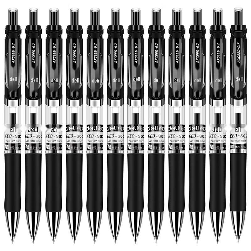 Deli S02 Ret retractable Gel Pen