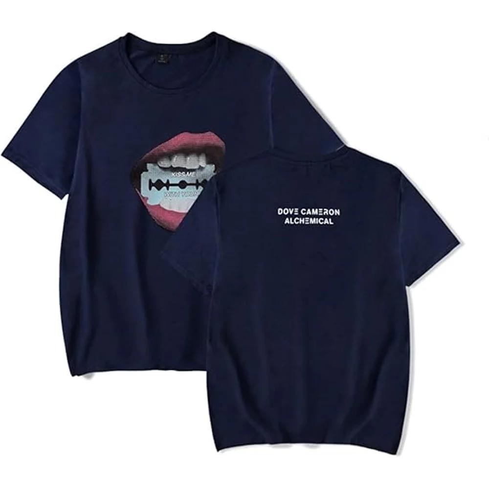 Dove Cameron Merch Tshirt New Round Neck Short Sleeve Mens And Womens Casual Street Wear S