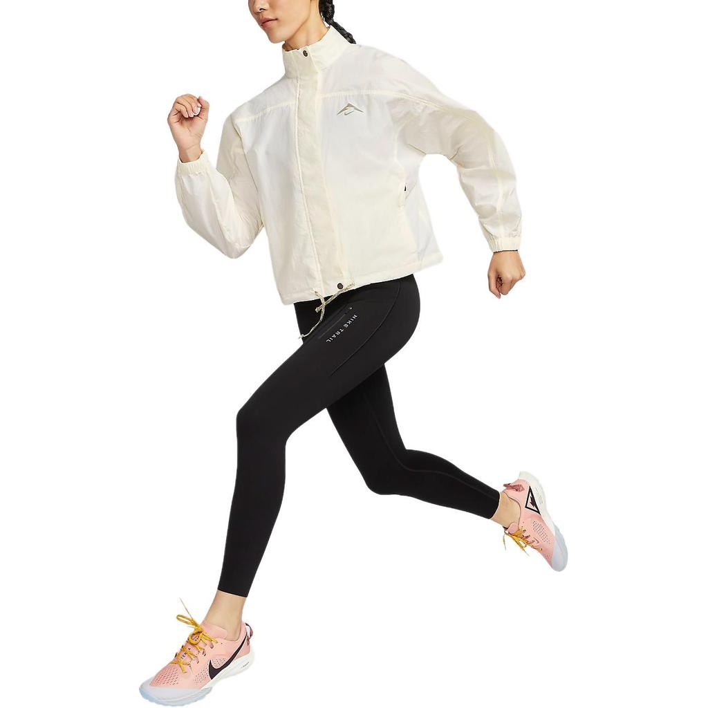 New Nike Trail Repel Jackets Coats Women's Light Ivory White/Khaki FN5926-110