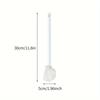 Soft Bristle Bottle Brush with Long Handle, Portable Plastic Handle, Non-Electric Kitchen Cleaning Tool for Narrow-Mouth Containers, Sports Bottles