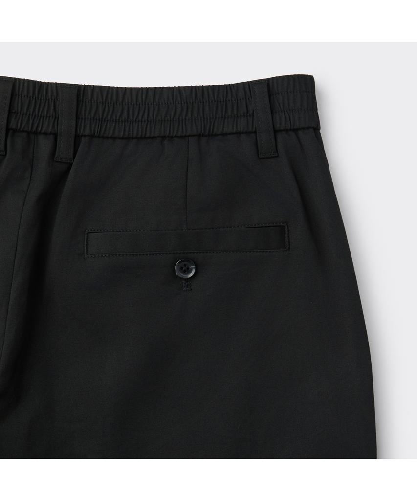 Keoseuuteommellou Black Cotton Pants Cwpam26311Bkx