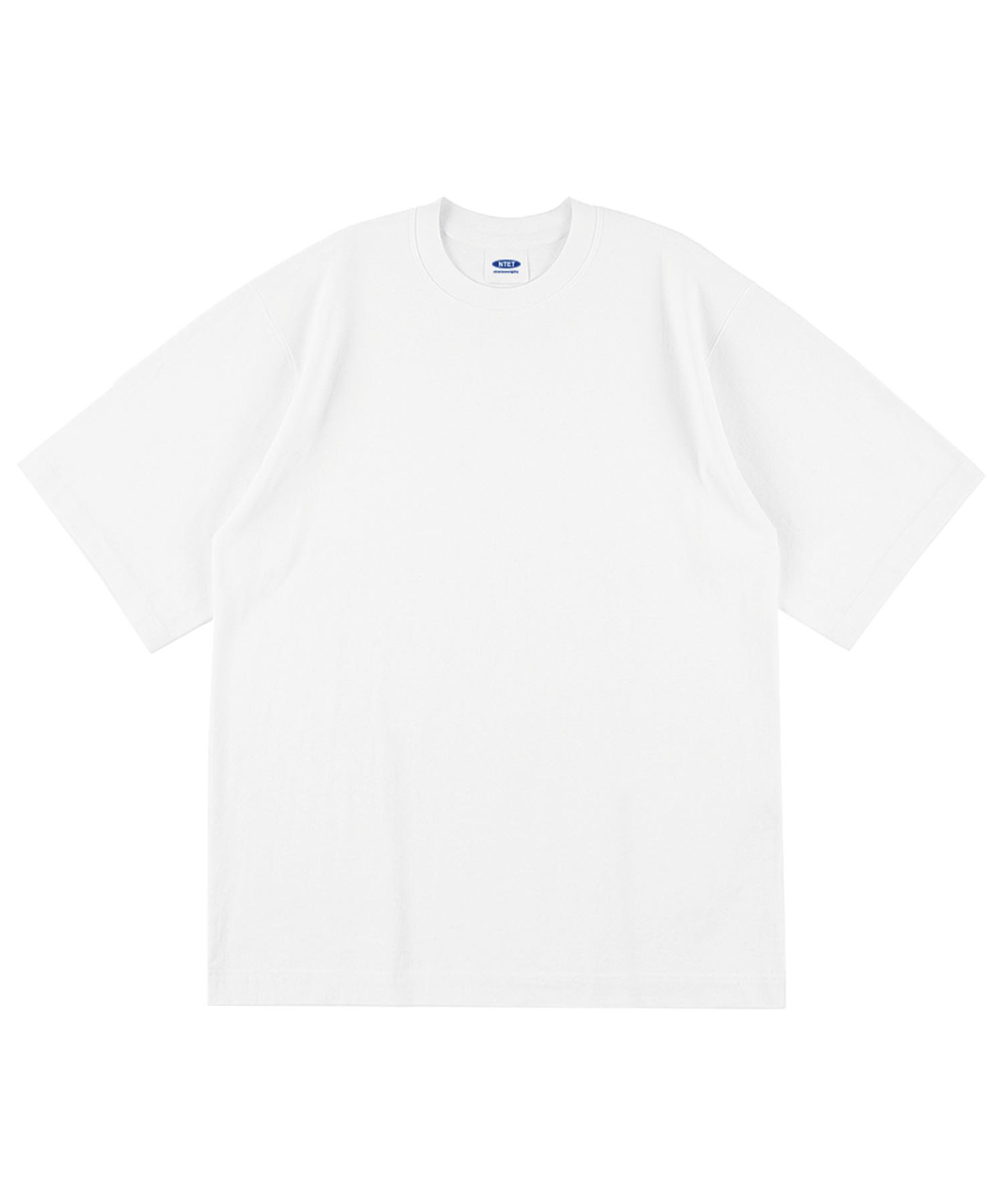 Entity Plain Oversized Short Sleeve T-Shirt White White/S