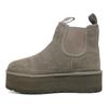 Thick Sole Comfortable Fashion Short Snow Boots Women Boots Gray 1134526-GREY