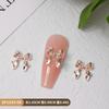 Alloy Nail Art Rivets,3D Bows Nail Art Charms Nail Art Decals Bows Nail Rhinestones Nail Art Supplies for Women Girls