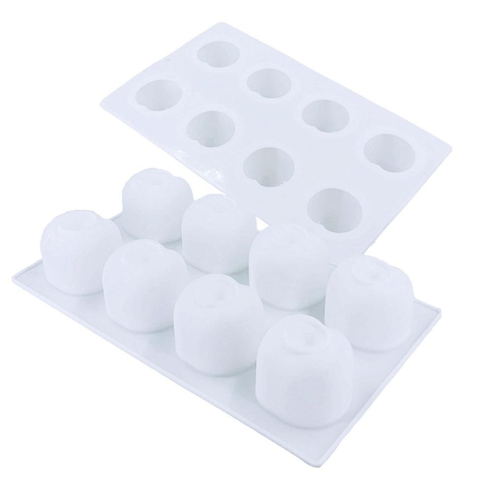 

6/8 Cavity Dessert Mold Heat Resistant French Pastry Mold Stylish Baking Mold Chocolate 2