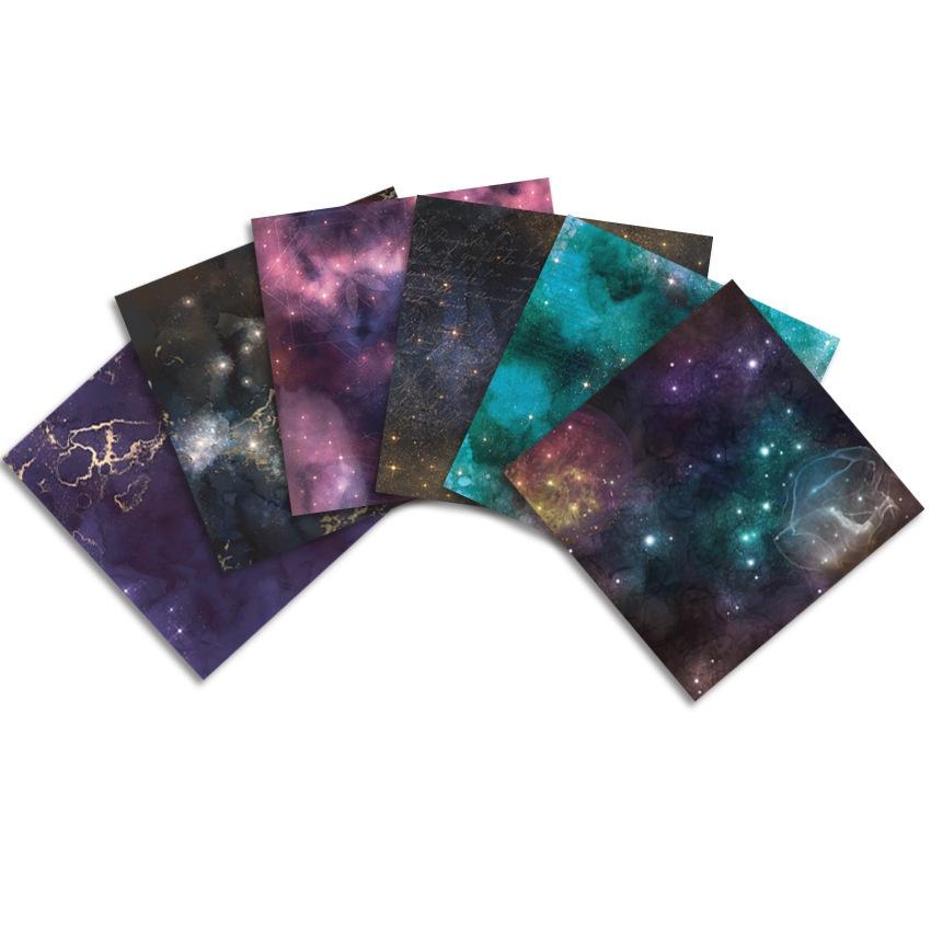 24 ark Kartongpapper Block Papper för Korttillverkning Tematiska Ensidiga Mönster Scrapbokspapper Tryckpapper Dekorativt Papper Hantverkspapper Fotoalbum Dekoration