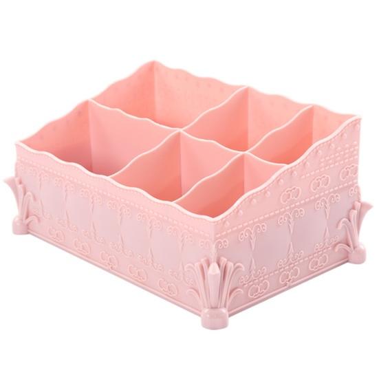 

Контейнер для кистей для макияжа, устойчивый к выцветанию, экономящий место, практичный, отличный контейнер для хранения косметики, держатель для ручек для домашнего хозяйства розовый