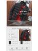 Men's Thickened Stand Collar Winter Sports Jacket - Casual  Warm  Fashionable Cotton Coat