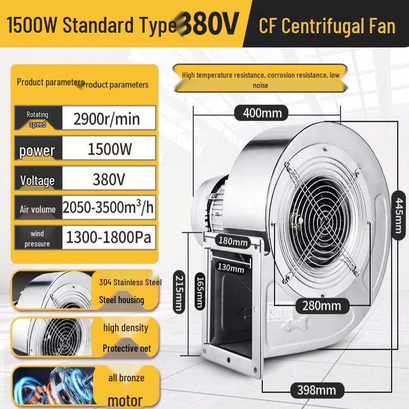 Yunduo Industrial High-Temperature Centrifugal Fan