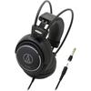 Audio-Technica Wired Headphones ATH-AVC500, 3m Cable, 6.3mm Standard/3.5mm Mini Connectors, Black