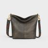 Womens Large Capacity Bucket Bag Soft PU Tote Crossbody Shoulder Daily Commute Casual Street Style