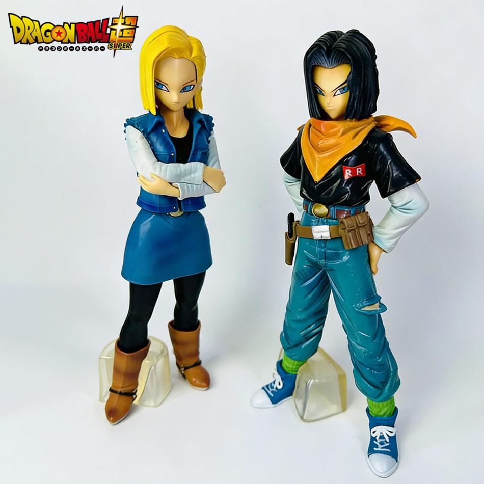 25Cm Dragon Ball Z Android Anime Figure Android Pvc Action Figures Collection Model Toys For Children Christmas Gifts