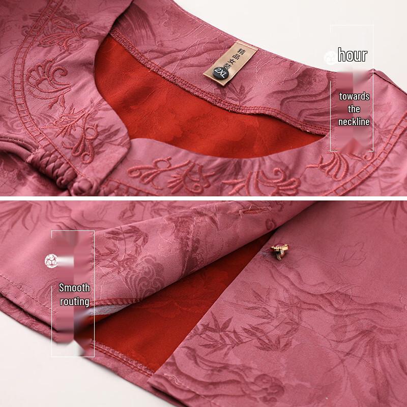 YUZHAOLIN New Chinese Style Elegant Short Sleeve Shirt